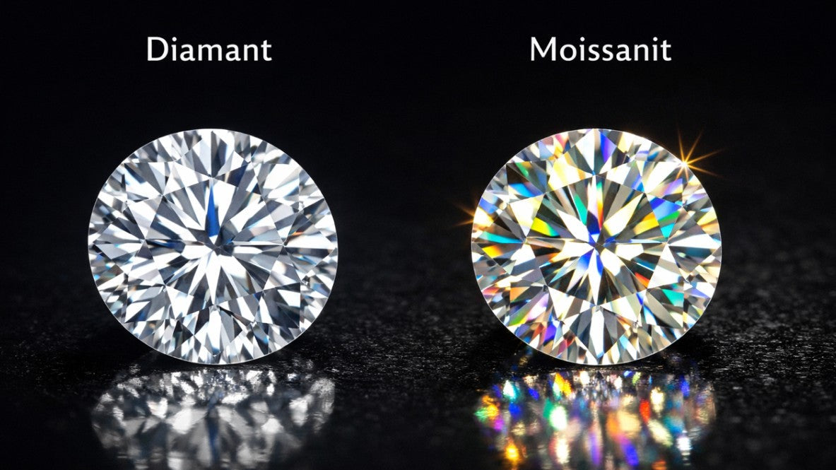 Moissanit vs. Diamant – ehrlicher Vergleich ohne Marketingfloskeln