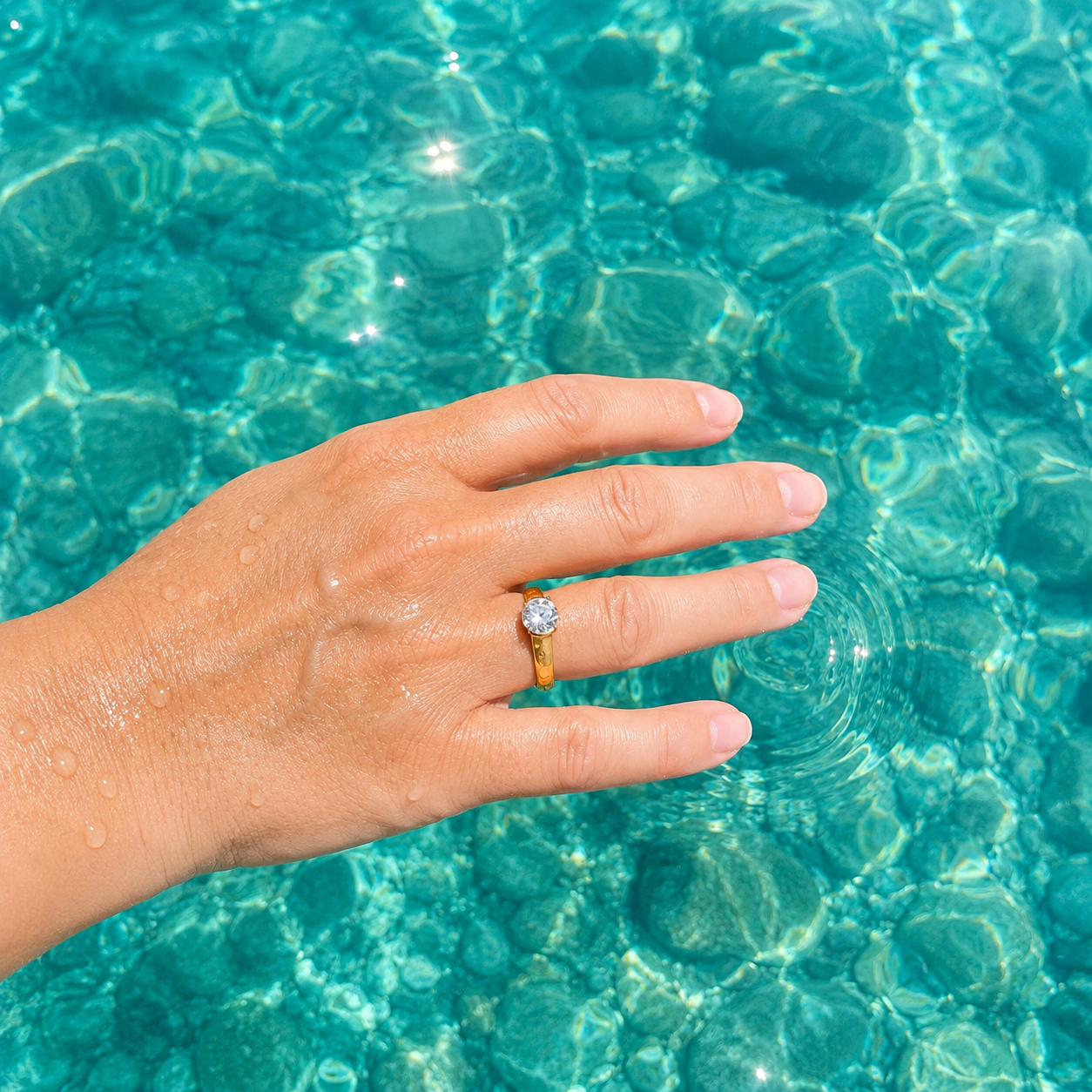 FELICITAS • Strahlender Moissanit-Ring (2.0 ct)
