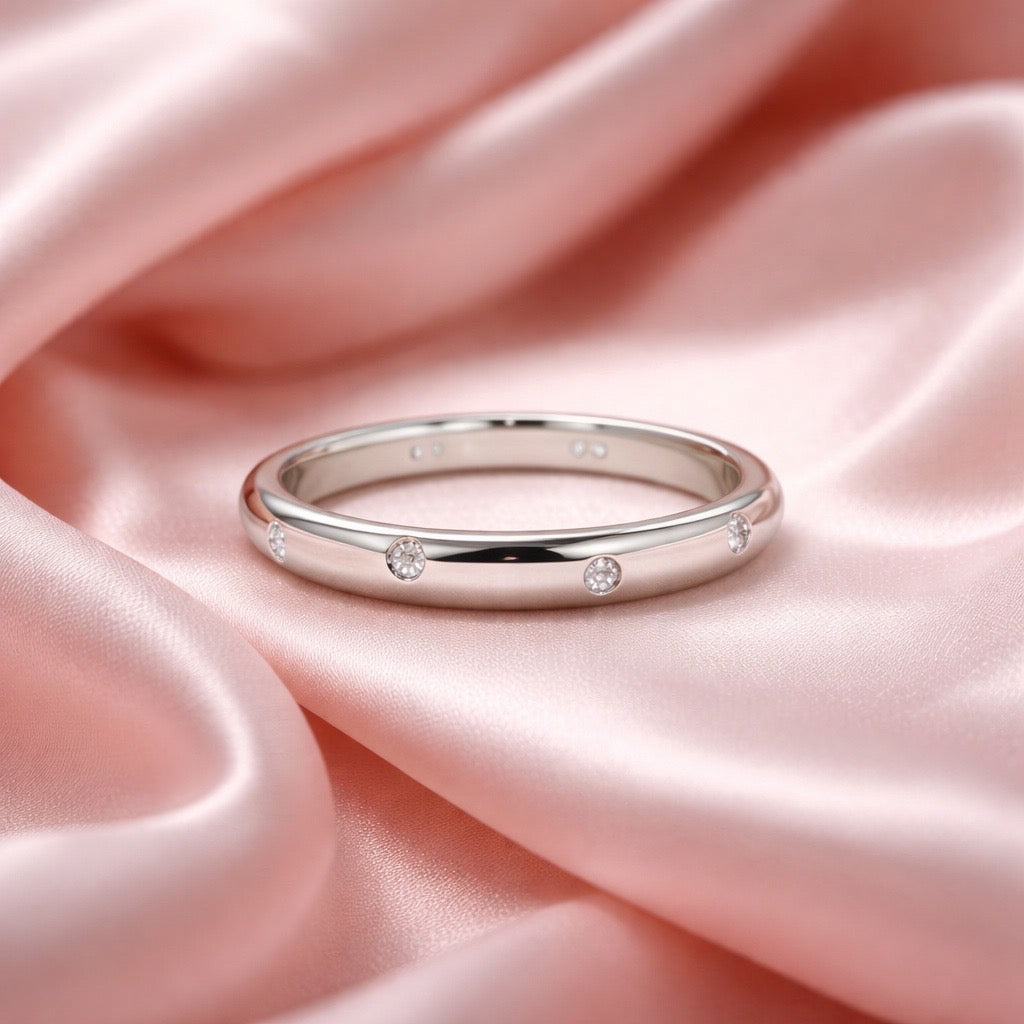 SILVA • Moissanit Ring aus 925 Sterling Silber