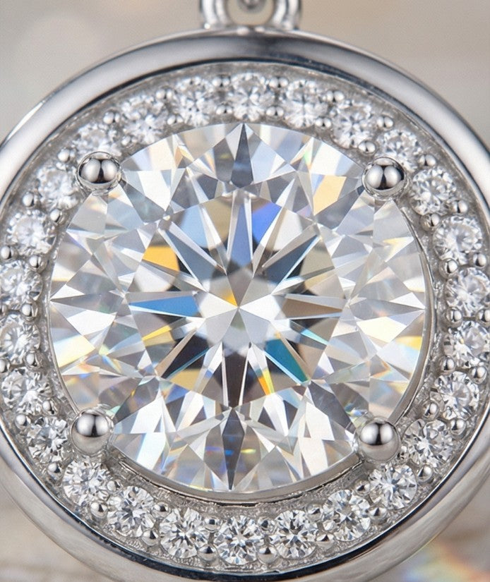 SOLEA • Sonnen-Anhänger mit Moissanit